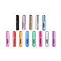 1PC 5/8ml Travel Portable Mini Perfume Spray Bottle Scent Pump Perfume Atomizer Refillable Bottling Atomizer Aluminum.