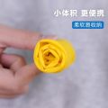 1 Pair Latex WaterProof Shoe Covers Lip-resistant Rubber Rain Boot Rain Gear Overshoes Accessories for Outdoor Rainy Day. 