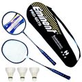 Eminent Pro 6070 - Pair of two rackets for professionals with free shuttles. 