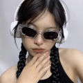 1pc Retro Small Frame Three-Dimensional Snake Y2k Spicy Girl Personality Street Photo Trend Men And Women'S Sunglasses Shades. 