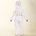 Kids Disposable Protective Isolation Suit Hood Breathable Dustproof Children Coveralls Full Body Gown Lightweight Play Clothing. 