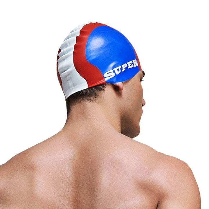 Summer%20Water%20Man%20Swimming%20Caps%20Silicone%20Boys%20New%20Blue%20Bathing%20Cap%20Male%20Adult%20Professional%20Waterproof%20Ear%20Sale%20-%20Image%202