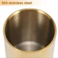 Camping Hiking Stainless Steel Cup Water Tumbler for Kids Gold. 