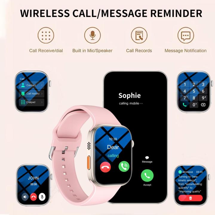 Smart%20Watch,%20Wireless%20Call/Dial,%20Multi-Sport%20Mode,%20Multiple%20APP%20Reminders,%20Suitable%20for%20Men%20and%20Women,%20Compatible%20with%20IPhone/An%20-%20Image%204