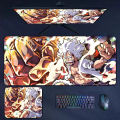 Large Size Anime Laptop Keyboard Desk Pad Luffy Roronoa Zoro Non-Slip Mouse Pad High Definition Lock Edge ONE PIECE Mouse Pad. 