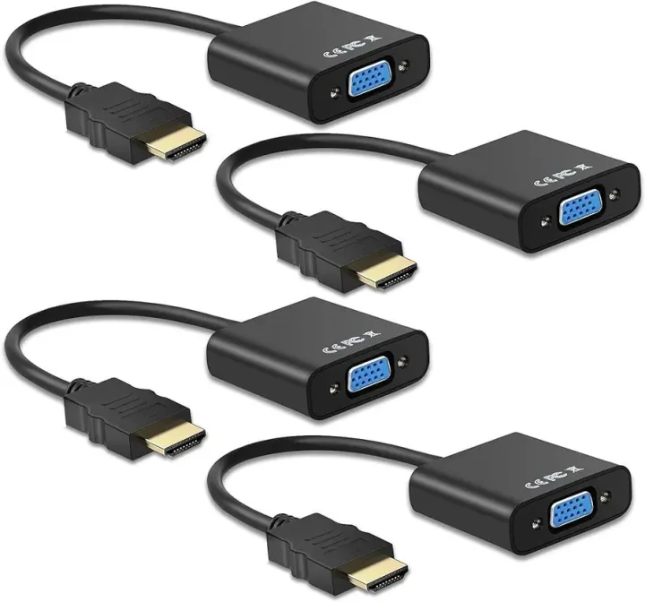 4Pcs%20HDMI%20to%20VGA,%20Gold-Plated%20HDMI%20to%20VGA%20Adapter%20Converter%20(Male%20to%20Female)%20for%20Computer,%20Desktop,%20Laptop,%20PC,%20Monitor,%20Projector,%20HDTV%20-%20Image%206