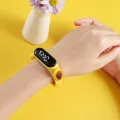 Student Child‘s Electronic Watch Fashion Waterproof Sports Bracelet with LED Display Adjustable Silicone Strap Digital Watch Kid. 