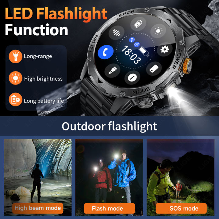 LIGE%201000mAh%20Super%20Capacity%20Battery%20Adult%20Men%20Smart%20Watch%201.7-inch%20Large%20Screen%20Bluetooth%20Call%20IP68%20Waterproof%20Sports%20SmartWatch%20-%20Image%204