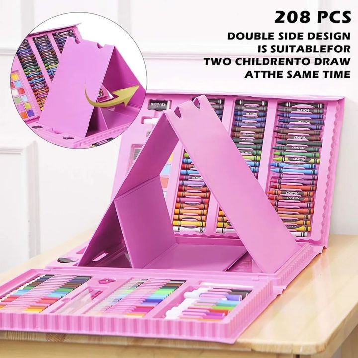 208 PCS Art Supplies, BRAND Drawing Art Kit for Kids Adults Art Set ...
