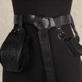 Medieval Knight Belt Renaissance Costume Accessories Medieval Belt Sword Holder Pouch for Halloween Costume Belt. 