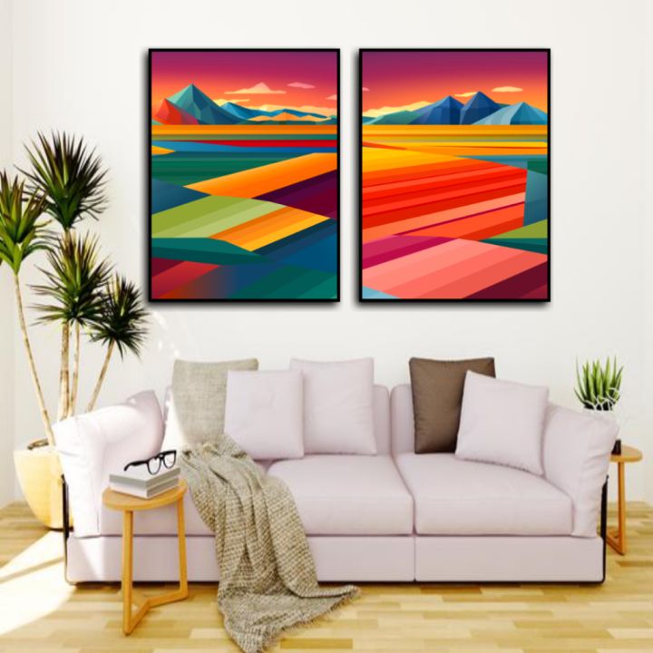 2%20Digital%20Painting%20Stickers%20Size%205x7-%208x12%20inch%20Landscape%20wall%20Art%20Adhesive%20Stickers%20Sticky%20Posters%20without%20Frame%20For%20you%20home%20office%20wall%20decoration%20Nadir%20Trader%20-%20Image%202