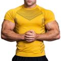 Gym T Shirt Men Quick Dry Running Shirt Compression Fitness Shirt Male Gym Workout tights Short Sleeve Summer Sports T-shirt Men. 