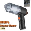 2 in 1Compact and Powerful 6000PA Handheld Vacuum Cleaner The ultimate cleaning companion for both your home and car. 
