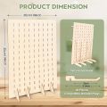 1Pcs Fashion Multi-purposel Hooks Earrings Display Stand Necklace Pendant Earring Jewelry Storage Rack Counter Showcase Props. 