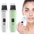 EMS Ultrasonic Skin Scrubber Vibration Facial Spatula Peeling Shovel Ion Acne Blackhead Remover Clean Cavitation Face Massager. 