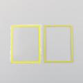 1set Upper LCD Screen Len Plastic Cover + lower frame replacement For NDSL for DS Lite Game Console. 