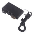 3-in-1 Golf Club Groove Putter Wedge Ball Cleaning Brush Cleaner Portable Spikes Pocket Kit Tool Golf Training Aids Accessories.