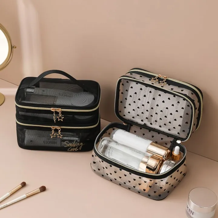 Double-layers%20Black%20Mesh%20Cosmetic%20Bag%20Travel%20Portable%20Large-Capacity%20Makeup%20Case%20Organizer%20Storage%20Pouch%20Zipper%20Toiletry%20Bags%20-%20Image%202