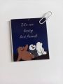 We bare bears Mini Cards - Pack of 5 - Size: 5 x 5 cm. 