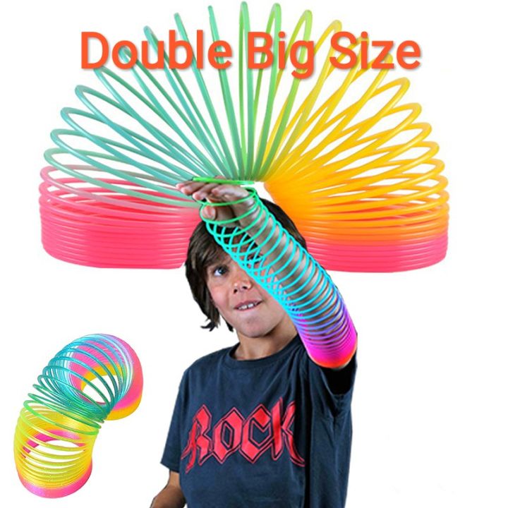 Kmart Magic Spring Toy Rainbow Magic Spring Toys in Double Big Size | Daraz.com.np