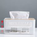 Creative Spring Holder Tissue Box Automatic Lift Spring Loaded Tissue Box Tissue Spring Bracket Car Tissue Box Spring Holder. 