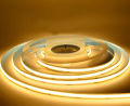 Tuya Zigbee 3.0 5V USB COB LED Strip Light 320leds/m Warm White Flexible Dimmable Lights Kitchen Bedroom Decor for Alexa. 