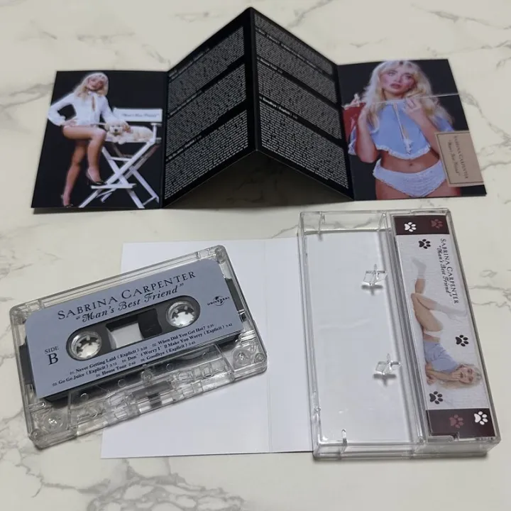 Sabrina%20Carpenter%20Song%20Man%E2%80%99s%20Best%20Friend%20Cassette%20Album%20Unopened%20Original%20Complete%20Music%20Collectible%20Item%20for%20Fans%20Collection%20-%20Image%202