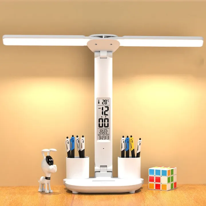 LED%20Clock%20Table%20Lamp%20USB%20Chargeable%20Dimmable%20Desk%20Lamp%202%20Heads%20180%20Rotate%20Foldable%20Eye%20Protection%20Reading%20Night%20Light%20-%20Image%202