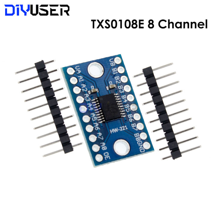 DIYUSER%203.3V%205V%20TXS0108E%208%20Channel%20Logic%20Level%20Bi-directional%20Converter%20Module%20TXB0108%20Mutual%20Convert%20Module%20TXS0108%20-%20Image%204