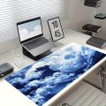 Minimal Desk Setup Mouse Pad Gaming Cloth Surface Non Slip  Base PC Laptop Keyboard Desk Mat. 