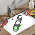 6 In 1 Faucet Aerator Wrench Plumber Easy-Grip Spout Removal Tool Zinc Alloy Disassembly Wrenches for M18/M18.5/M20/M22/M24/M28. 