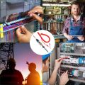 6V 12V 24V Auto Truck Voltage Circuit Tester DC Digital Display Long Probe Pen Light Bulb Automobile Diagnostic Tool Auto Repair.