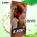 Kaiws Hanna Hair Dye 7.43 (60ml×2). 