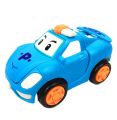 Robot Car Transforming Revolving Mini Racing Car 2 in. 