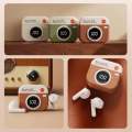 New AirPods Specials Edition Smart Digital Display Earbuds Blutooth Headphone High-Quality Berlin Sound Retro Camara Style Wareless Earbuds Q86.