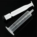 10x Disposable Plastic 5ml Injector Syringe No Needle for Lab Nutrient Measuring Small Pet Food Feeder (Without needle). 