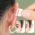 60 Pcs Big Ear Supporters Protruding Ear Solution Cosmetic Ear Stickers Solves The Problem of The Big Ear Self Adhesive Ear Tape. 