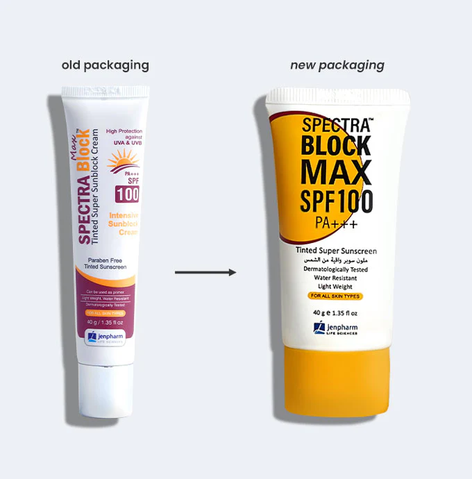 Jenpharm - Spectrablock Max SPF 100 Tinted Sunblock 40gm