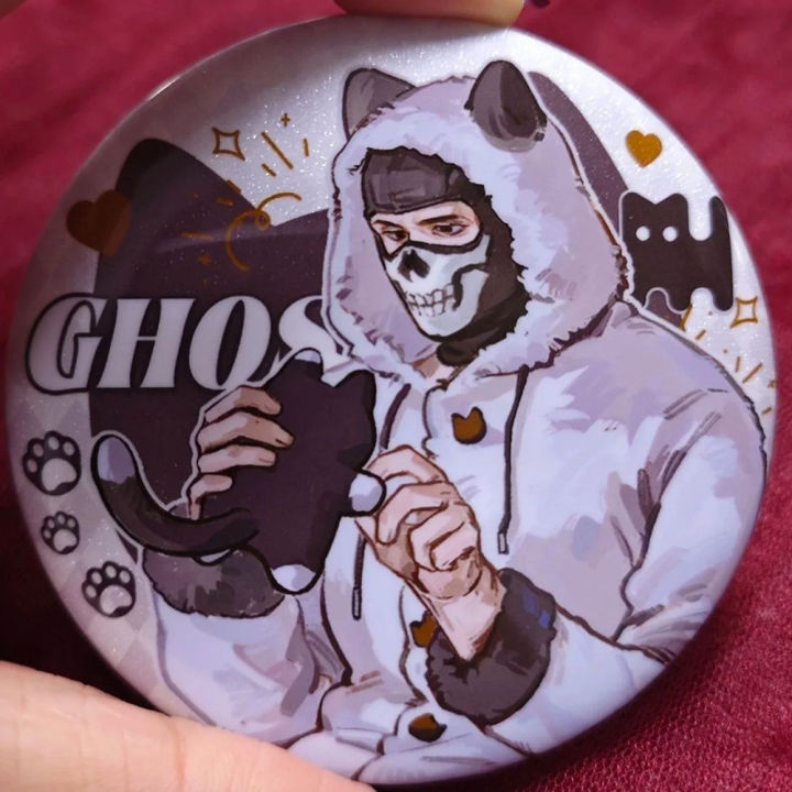 Game%20Call%20Of%20Duty%20Keegan%20Ghost%20Konig%20Cosplay%20Badge%20Cute%20Metal%20Brooch%20Backpack%20Ornament%20Clothes%20Corsage%20Pins%20Party%20Props%20-%20Image%207