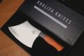 Stainless steel kitchen chef cleaver. 