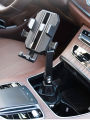 Adjustable Car Cup Holder Cellphone Mount Stand Universal Car Water Cup Holder Mobile Cell Phone Bracket Support For Iphone 13.