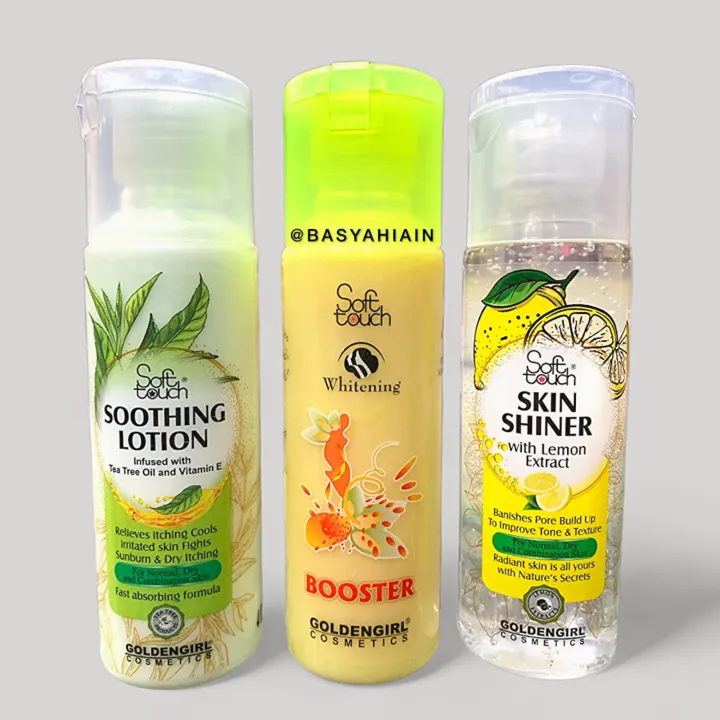 Soft Touch Pack Of 3 Pcs Include Soothing Lotion / Booster / Skin ...