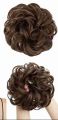 Messy Hair Bun Extension Black and Brown color Fake pony massy bun. 