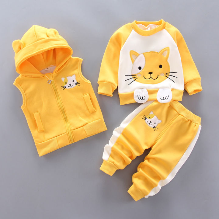 Baby%20Boy%20Suit%202024%20Boys%20and%20girls%20Autumn%20Plush%20Thick%20Warm%20Casual%20Hooded%20Sweater%20Winter%20Cartoon%20Cute%20Bear%20Three-Piece%20Suit%200-4Y%20-%20Image%202