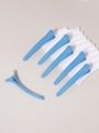 Plastic Ducktooth Clip, Suitable for Female Styling, Anti Slip Hair Clip for Thick and Sparse Hair. 