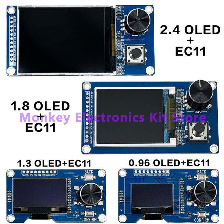 TFT%200.96-inch%201.3-inch%201.8-inch%202.4-inch%20OLED%20Module%20White/Blue%20Button%20EC11%20Rotary%20Encoder%20IIC%20Interface%20LCD%20Screen%20-%20Image%202