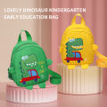 1 PCS Kids Cartoon Mini Dinosaur Backpack Anti Lost Bag Kindergarten School Bag Backpack. 