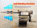 Forma Bobin Set With Coil Winding Machine Complete Setup Hand Tools Manual Counting Machine Green Electronics.
