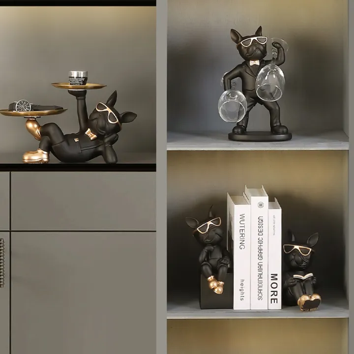 French%20Bulldog%20Bookend%20Sculptures%20Dog%20Butler%20Live%20room%20Statue%20House%20Decoration%20Desk%20Table%20Resin%20Art%20Animal%20Nordic%20Home%20Decor%20-%20Image%205