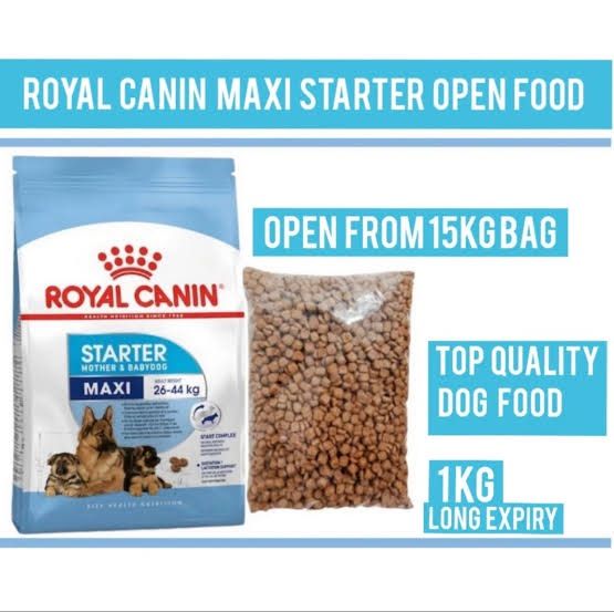 Royal Canin Maxi Starter Dog Food- Pack Of 1kg- Open Fresh Food